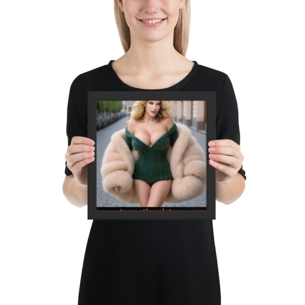 Super Model: Victoria Sayers Framed Poster - Image 3