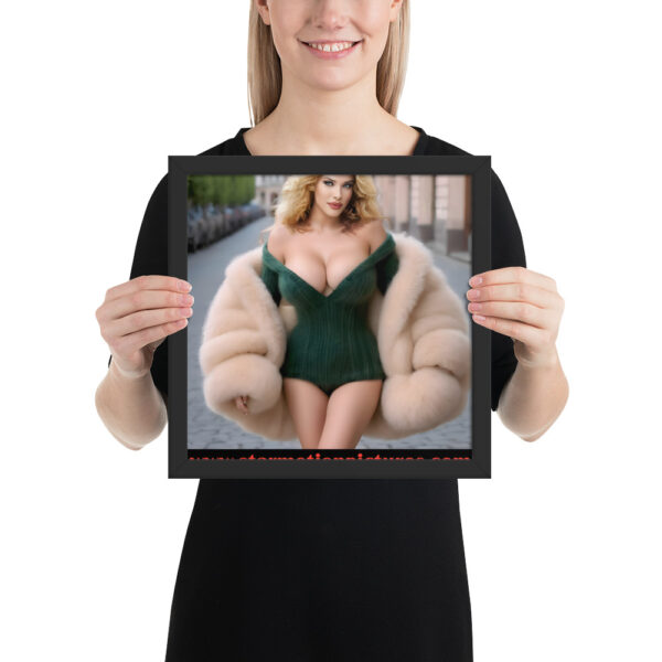 Super Model: Victoria Sayers Framed Poster - Image 5