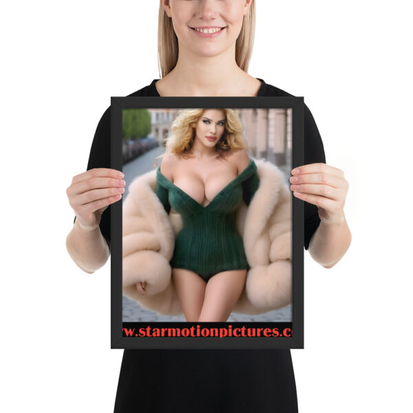 Super Model: Victoria Sayers Framed Poster - Image 6