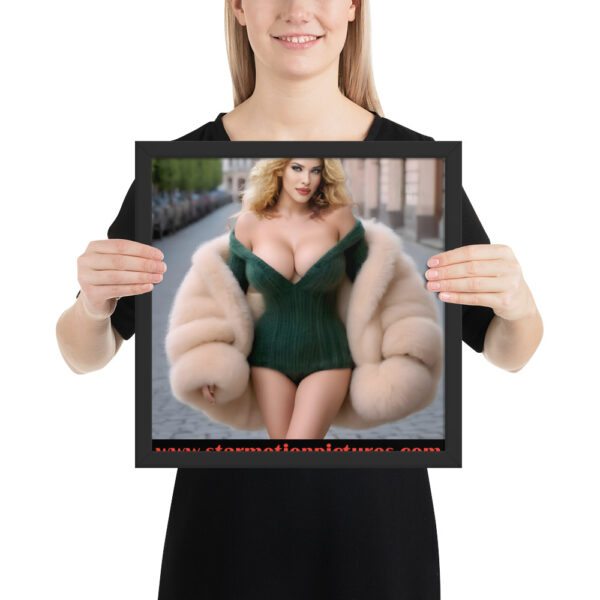 Super Model: Victoria Sayers Framed Poster - Image 8