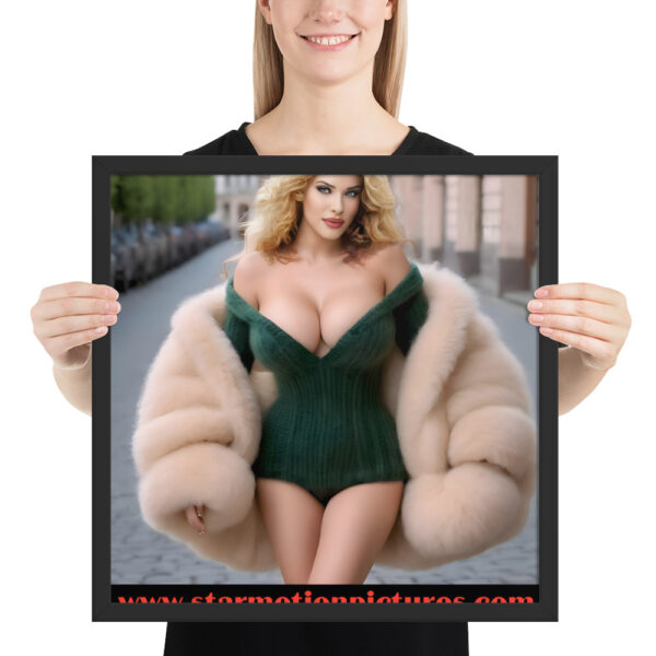 Super Model: Victoria Sayers Framed Poster - Image 11