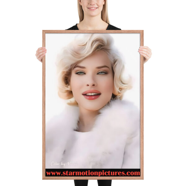 Super Model: Victoria Sayers as Marilyn Monroe Framed Poster - Image 5