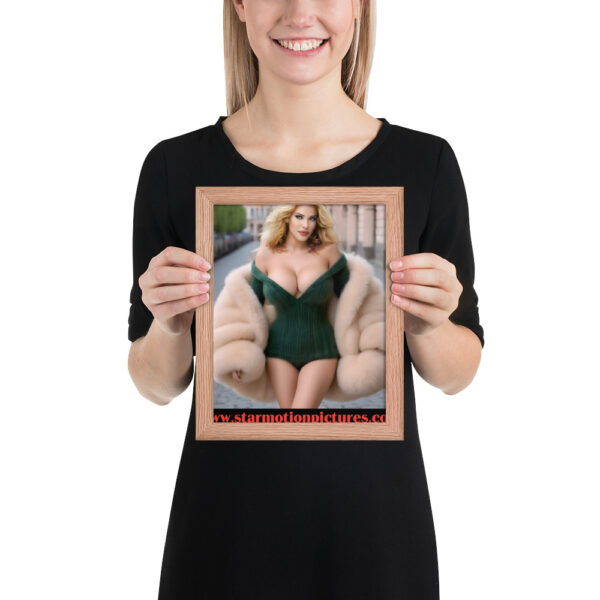 Super Model: Victoria Sayers Framed Poster - Image 13