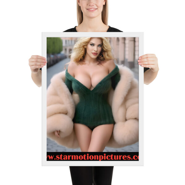 Super Model: Victoria Sayers Framed Poster - Image 35