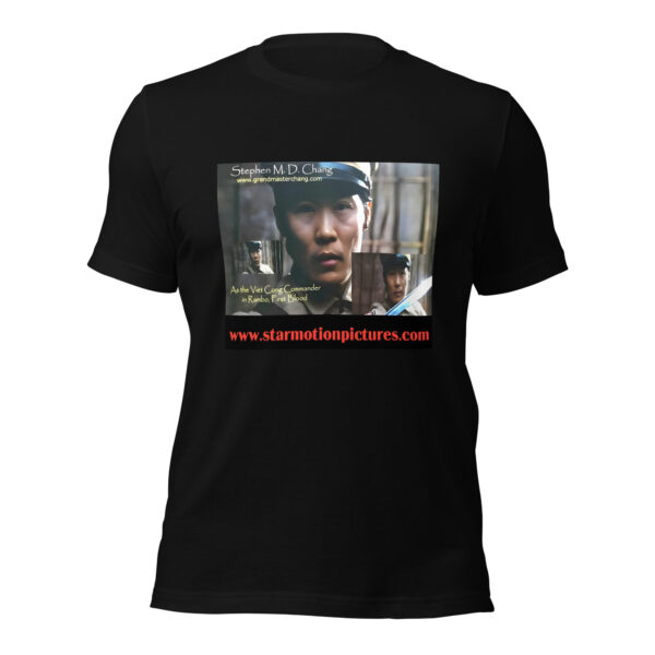 Rambo: First Blood VC Commander Unisex T-Shirt - Image 3