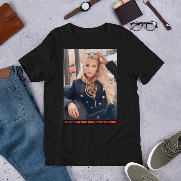 Super Model: Victoria Sayers Unisex T-Shirt - Image 2