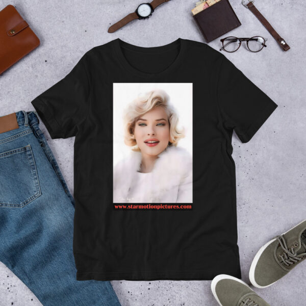 Super Model: Victoria Sayers as Marilyn Monroe Unisex t-shirt - Image 2