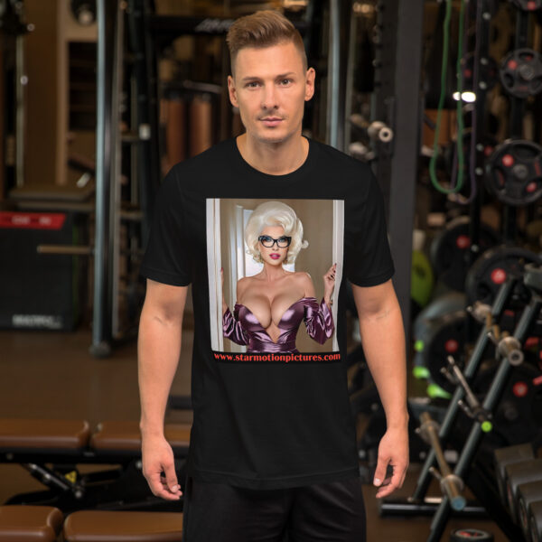 Super Model: Victoria Sayers Unisex T-Shirt - Image 8