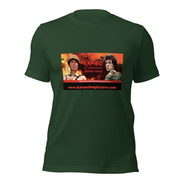 Rambo: First Blood VC Commander Unisex T-Shirt - Image 4