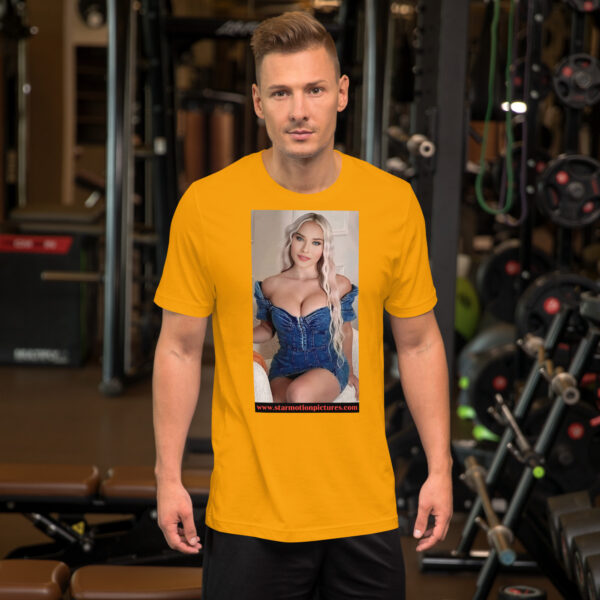 Super Model: Victoria Sayers Unisex T-Shirt - Image 10