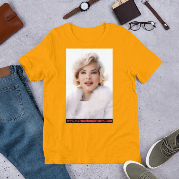 Super Model: Victoria Sayers as Marilyn Monroe Unisex t-shirt - Image 5