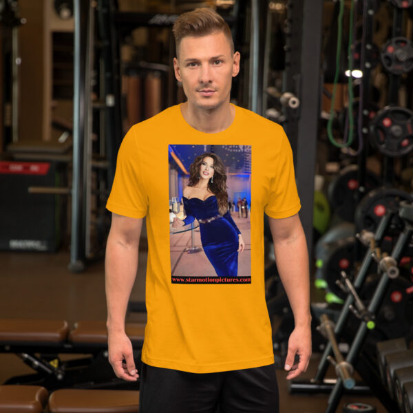 Super Model: Victoria Sayers Unisex T-Shirt - Image 10