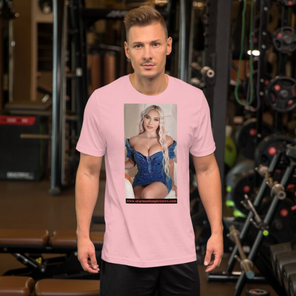 Super Model: Victoria Sayers Unisex T-Shirt - Image 11