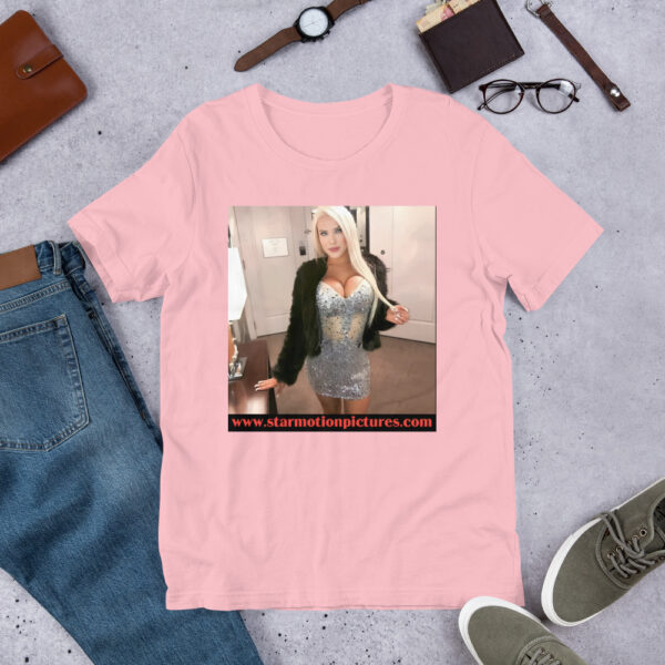 Super Model: Victoria Sayers Unisex T-Shirt - Image 6