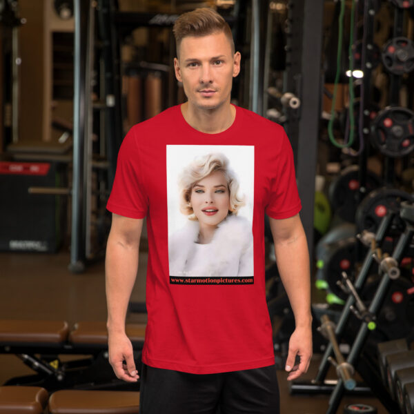 Super Model: Victoria Sayers as Marilyn Monroe Unisex t-shirt