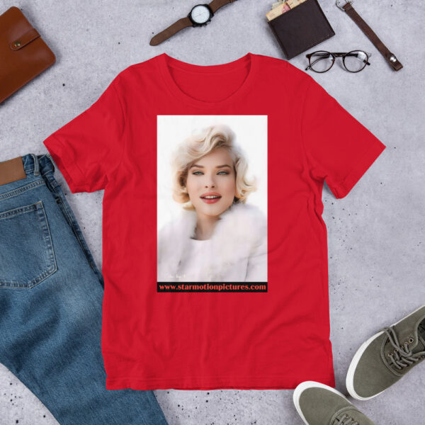 Super Model: Victoria Sayers as Marilyn Monroe Unisex t-shirt - Image 3