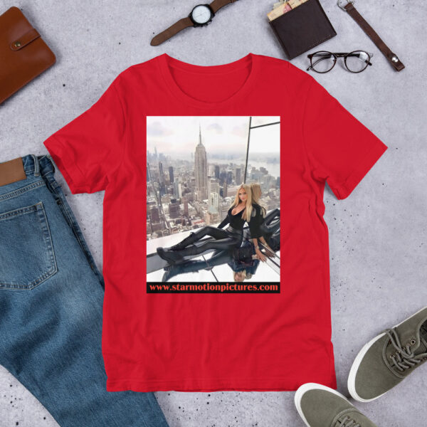 Super Model: Victoria Sayers Unisex T-Shirt - Image 3