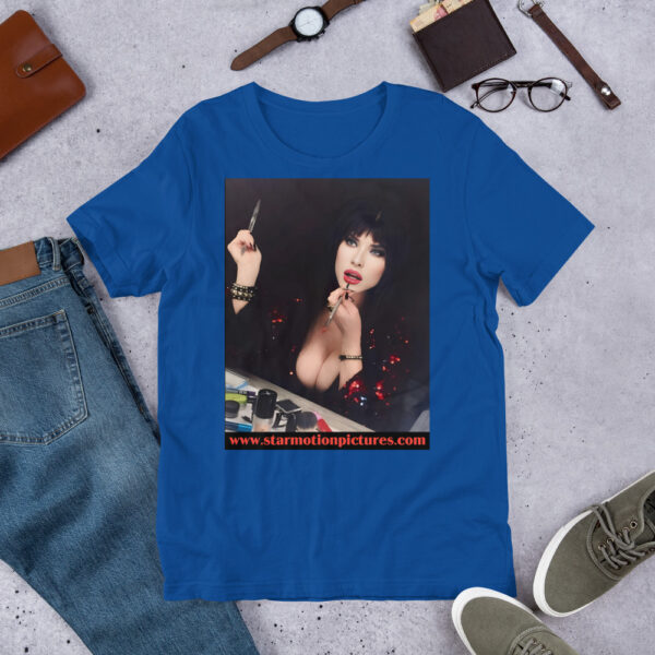 Super Model: Victoria Sayers as Elvira Unisex t-shirt - Image 4