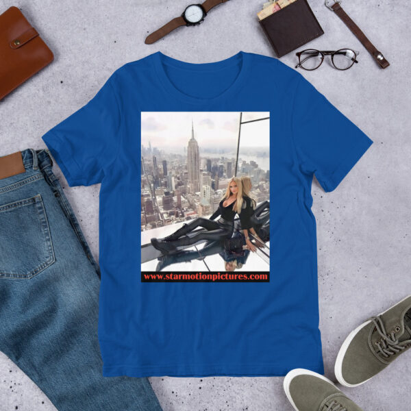 Super Model: Victoria Sayers Unisex T-Shirt - Image 4