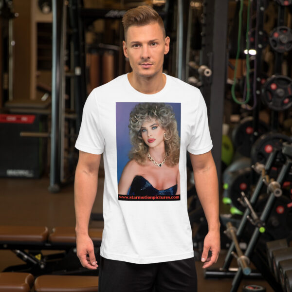 Super Model: Victoria Sayers Unisex T-Shirt - Image 12