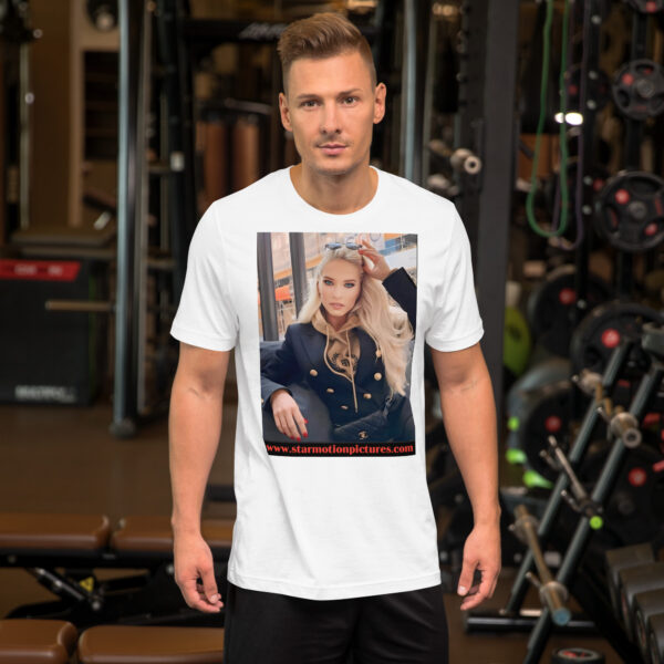 Super Model: Victoria Sayers Unisex T-Shirt - Image 12