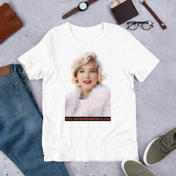 Super Model: Victoria Sayers as Marilyn Monroe Unisex t-shirt - Image 7