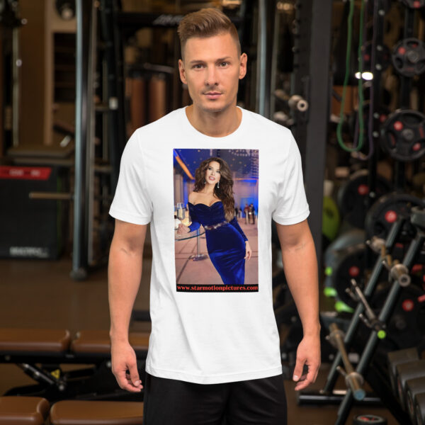 Super Model: Victoria Sayers Unisex T-Shirt - Image 12