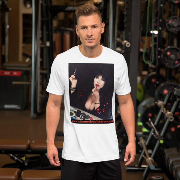 Super Model: Victoria Sayers as Elvira Unisex t-shirt - Image 12