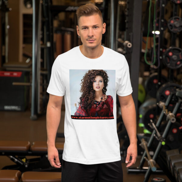 Super Model: Victoria Sayers Unisex T-Shirt - Image 12